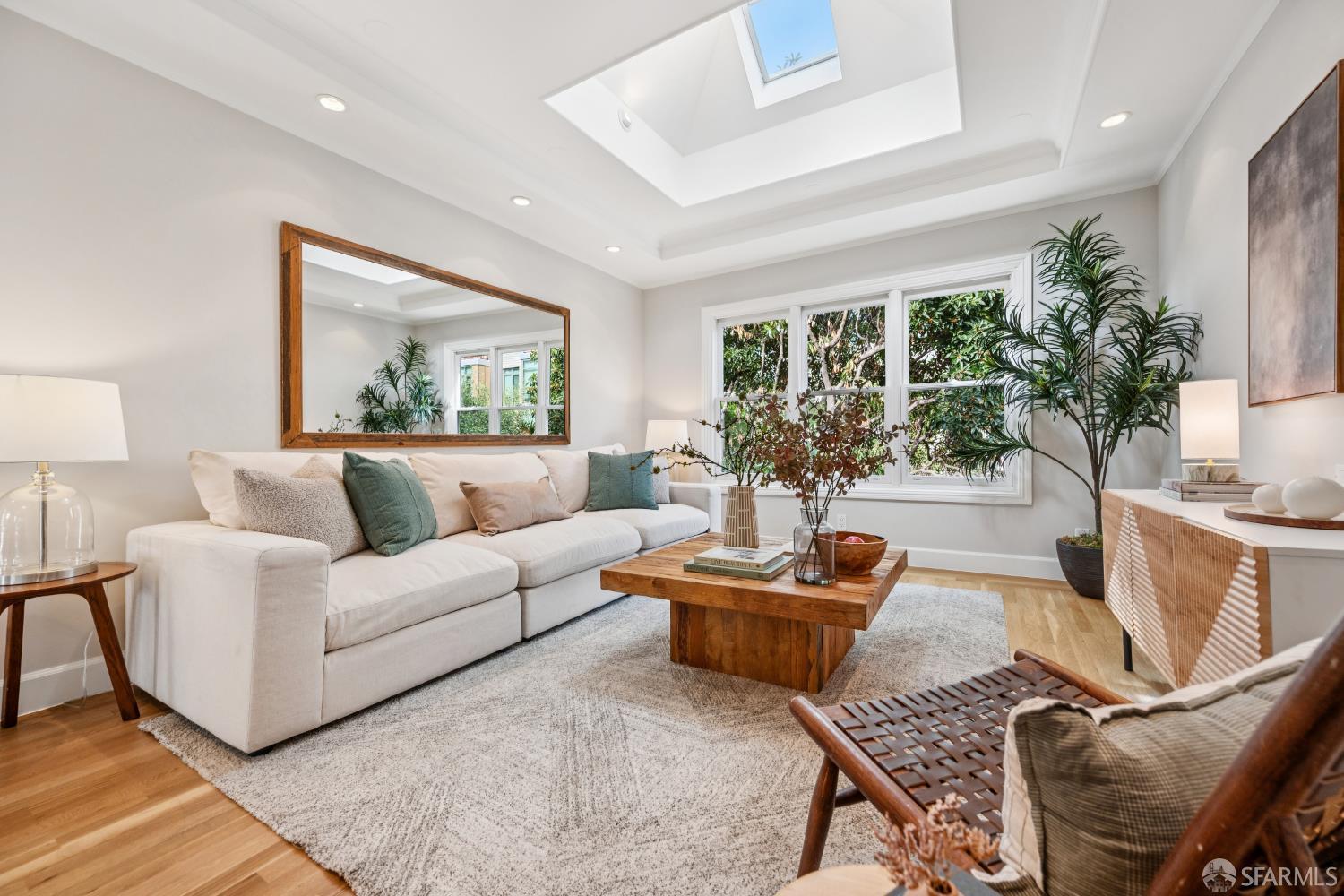 639 14th Street San Francisco, CA 94114 - Photo 7 of 54 a living room with furniture and a large window