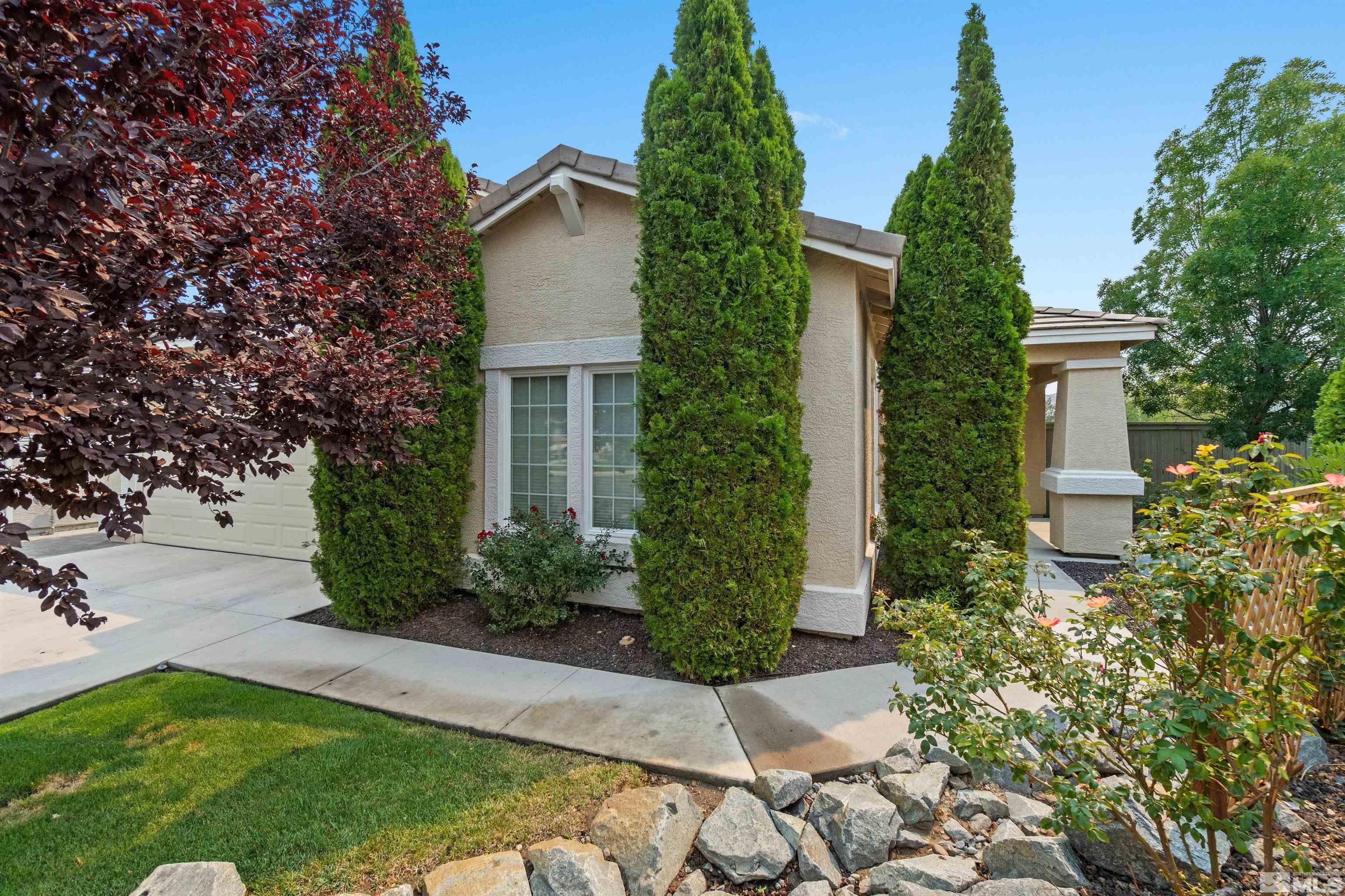 1790 Camaraderie Way Reno, NV 89521 - Photo 3 of 40 a view of backyard of house with green space