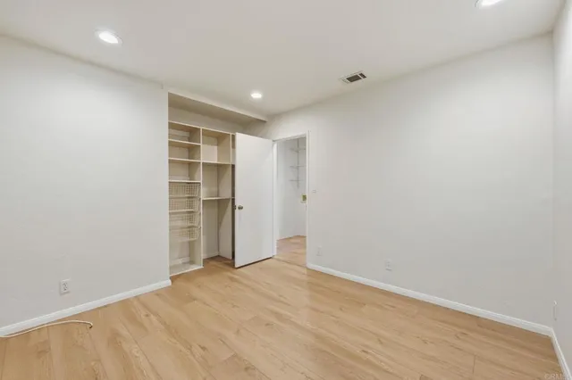 a view of a room with shelf