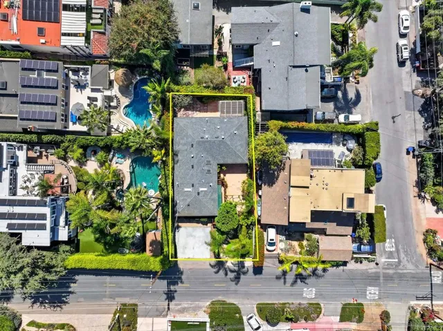 a view of an ocean beach