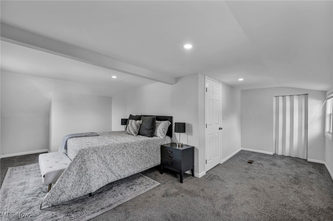 4649 Burleigh Road Cleveland, OH 44125 - Photo 32 of 37 Bedroom with carpet flooring and recessed lighting