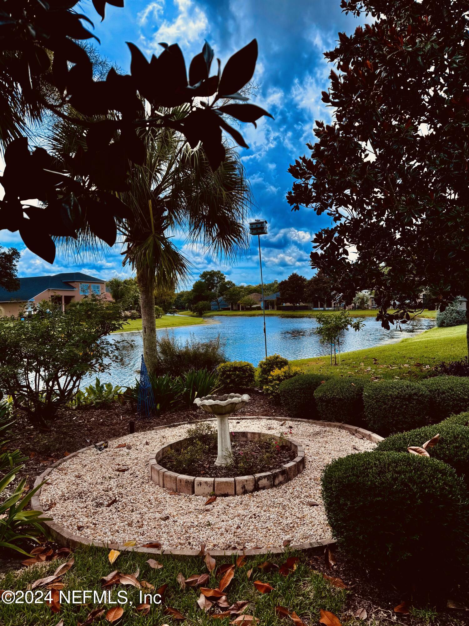 293 Edge Of Woods Road St. Augustine, FL 32092 - Photo 40 of 51 bird bath with water view