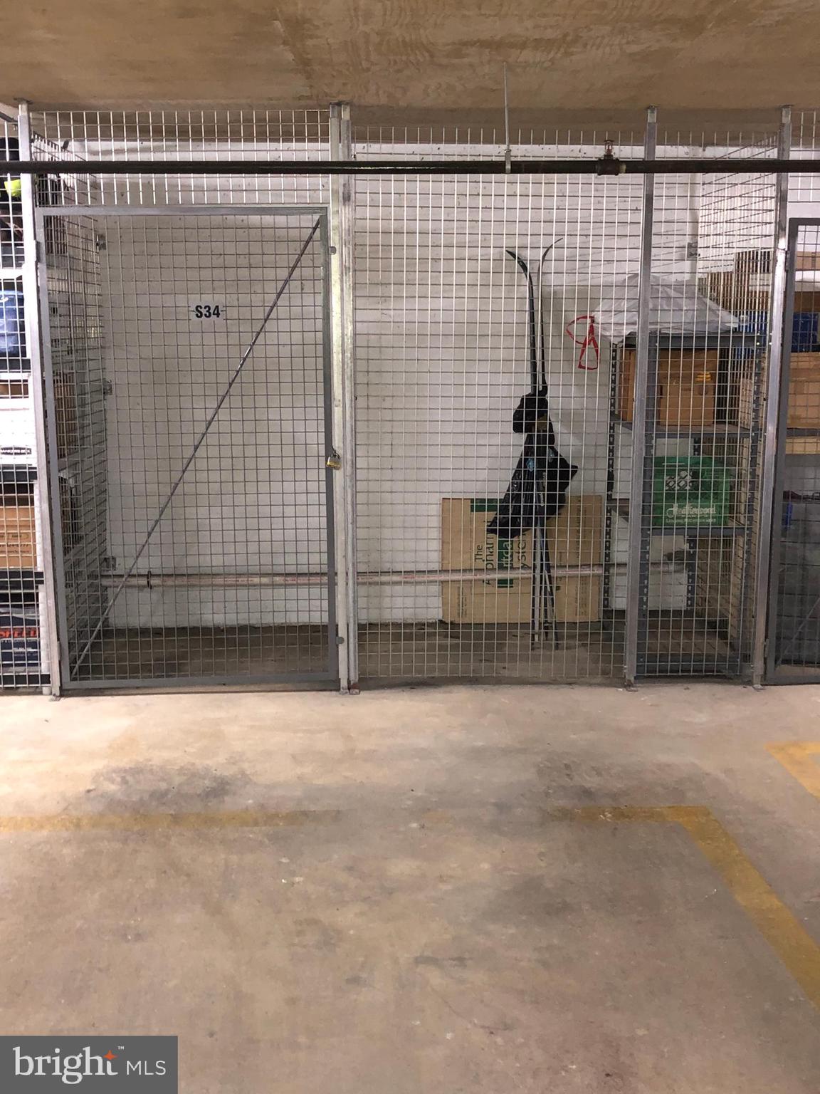 2125 14th Street Northwest, Unit 215 Washington, DC 20009 - Photo 18 of 24 Large storage unit attached to parking space