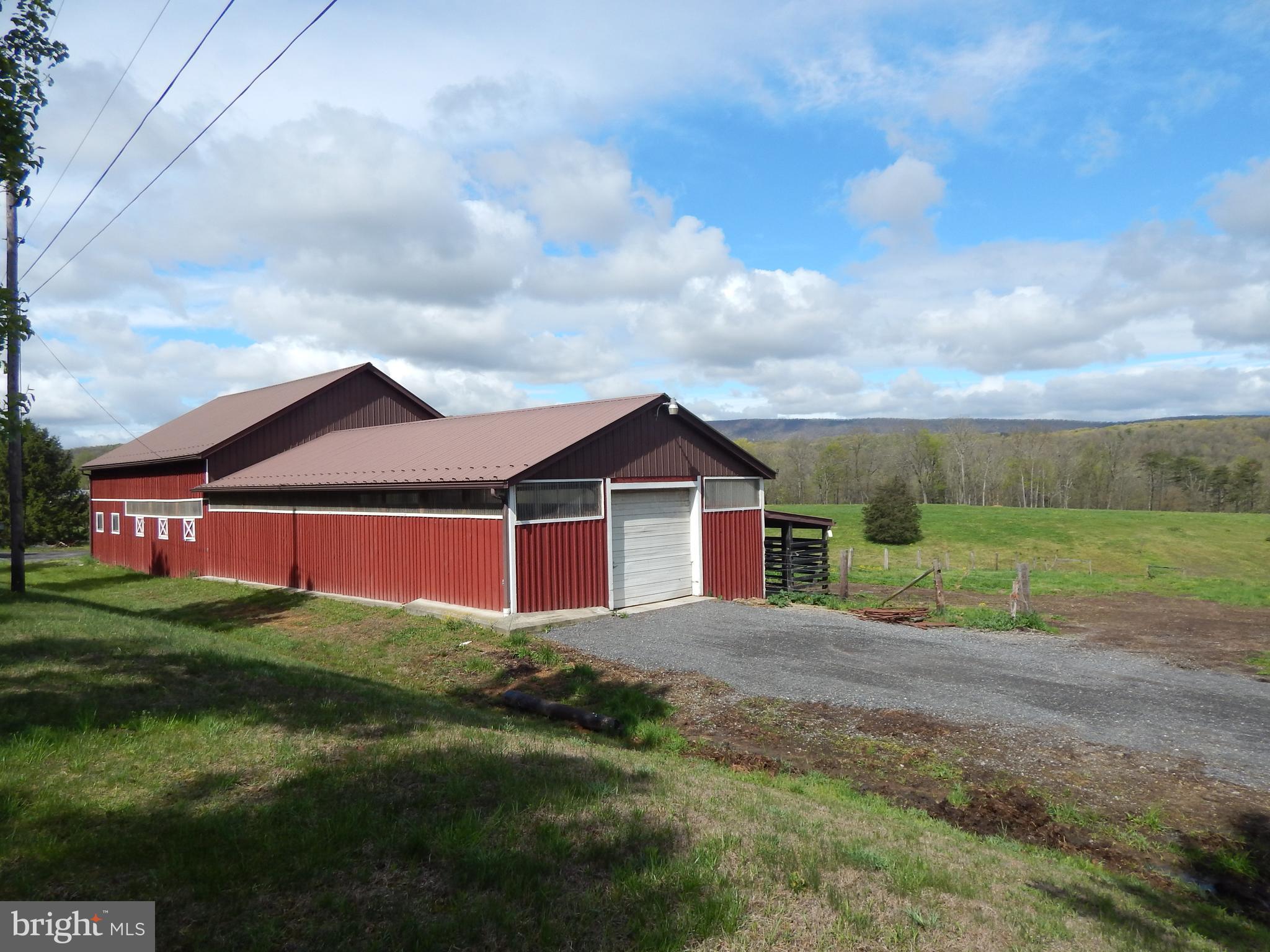 3 Shadow Valley Farm Berkeley Springs, WV 25411 - Photo 2 of 29 Barn with 9 Stalls. North End
