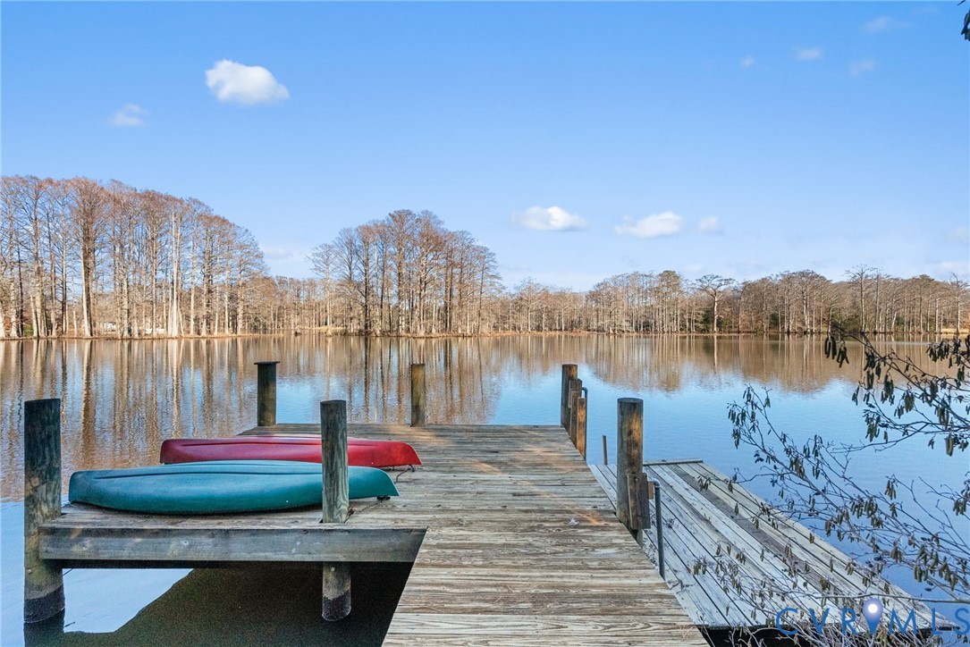 701 Colony Trail Lanexa, VA 23089 - Photo 23 of 50 a house view with lake