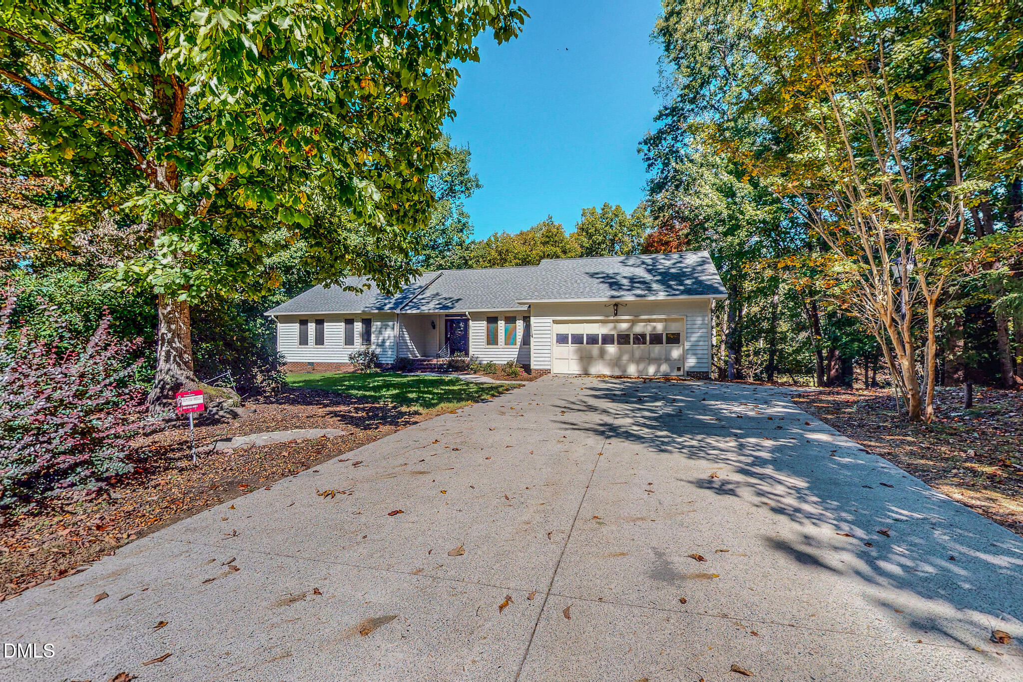 11 Denada Path Roxboro, NC 27574 - Photo 52 of 57 a front view of a house with a garden