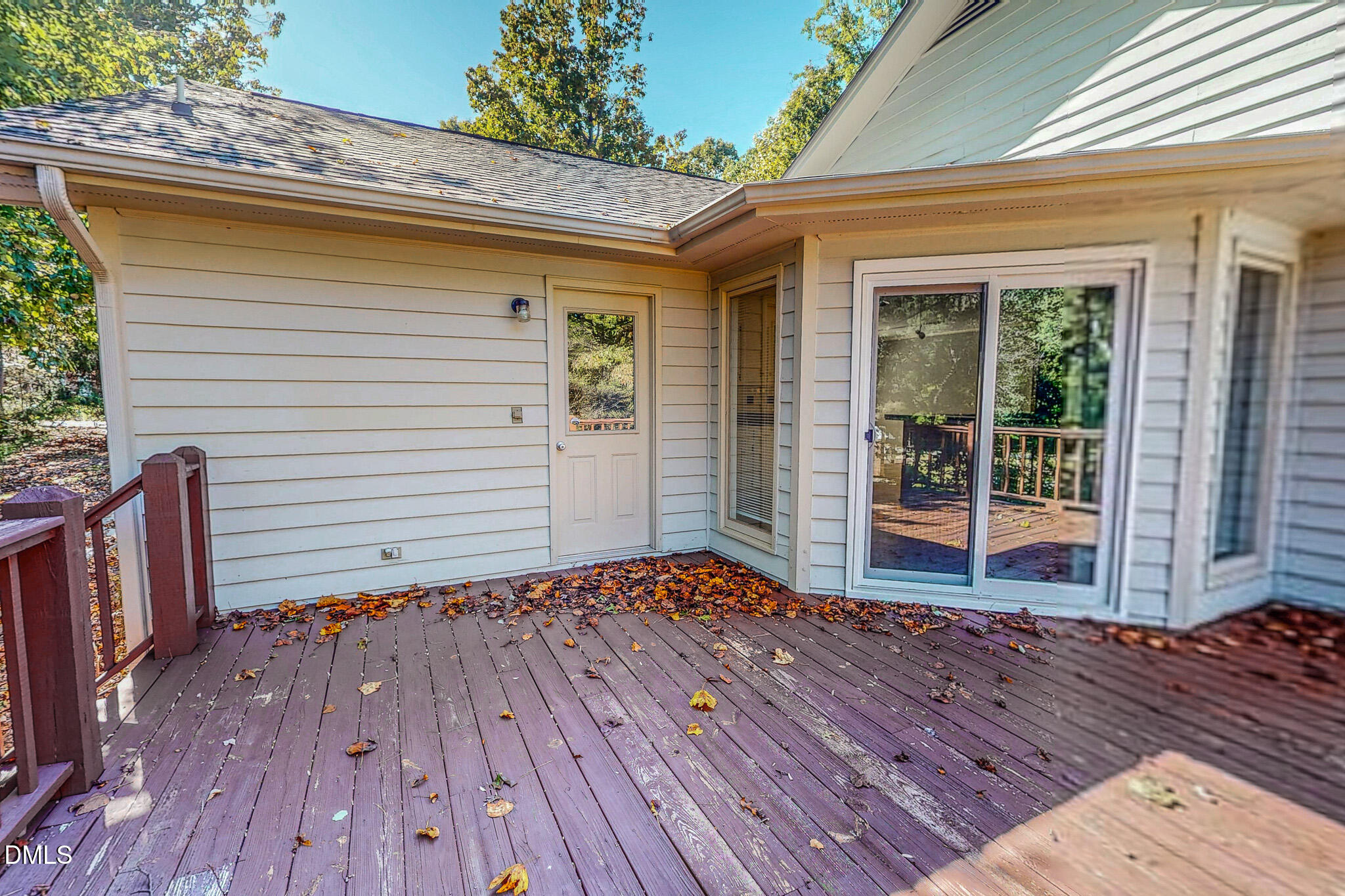 11 Denada Path Roxboro, NC 27574 - Photo 6 of 57 a front view of house with deck and wooden floor