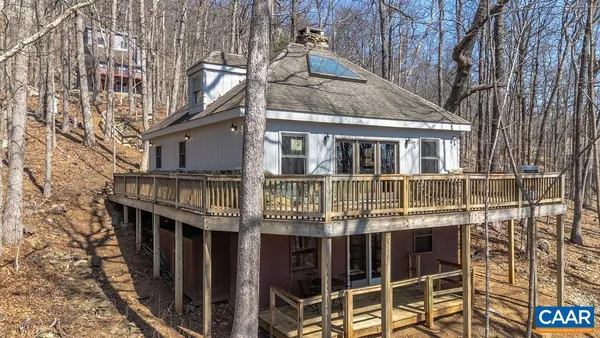 a front view of a house with a balcony