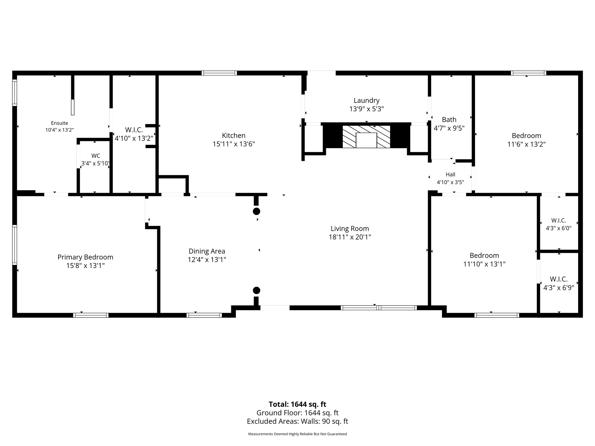 13241 2338th Road Georgetown, TX 78633 - Photo 26 of 26 Visualize your future in this thoughtfully designed 1644 sq ft floor plan, featuring distinct living zones.