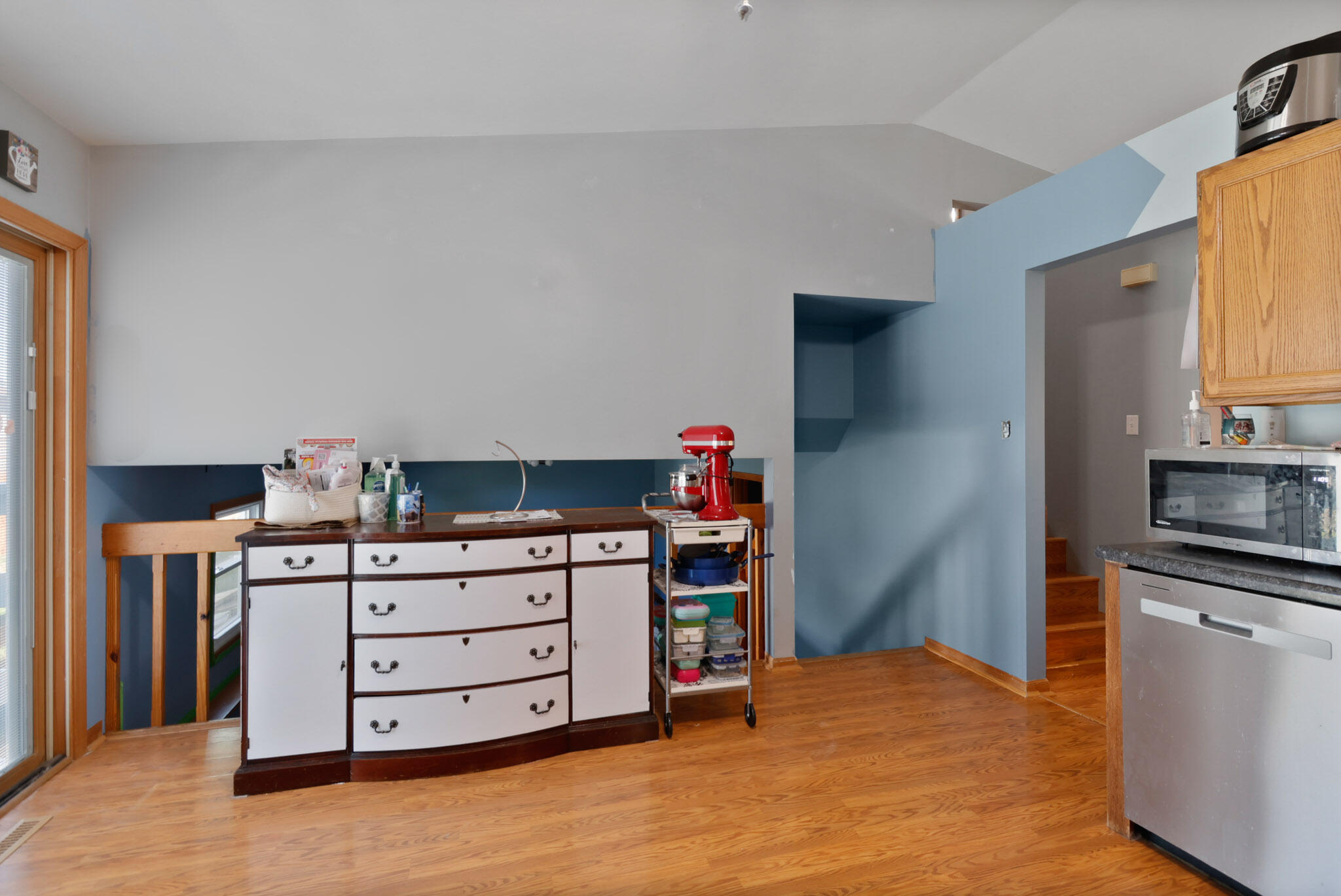 3712 Baldwin Street Portage, IN 46368 - Photo 11 of 26 a view of a bedroom with cabinets and bed