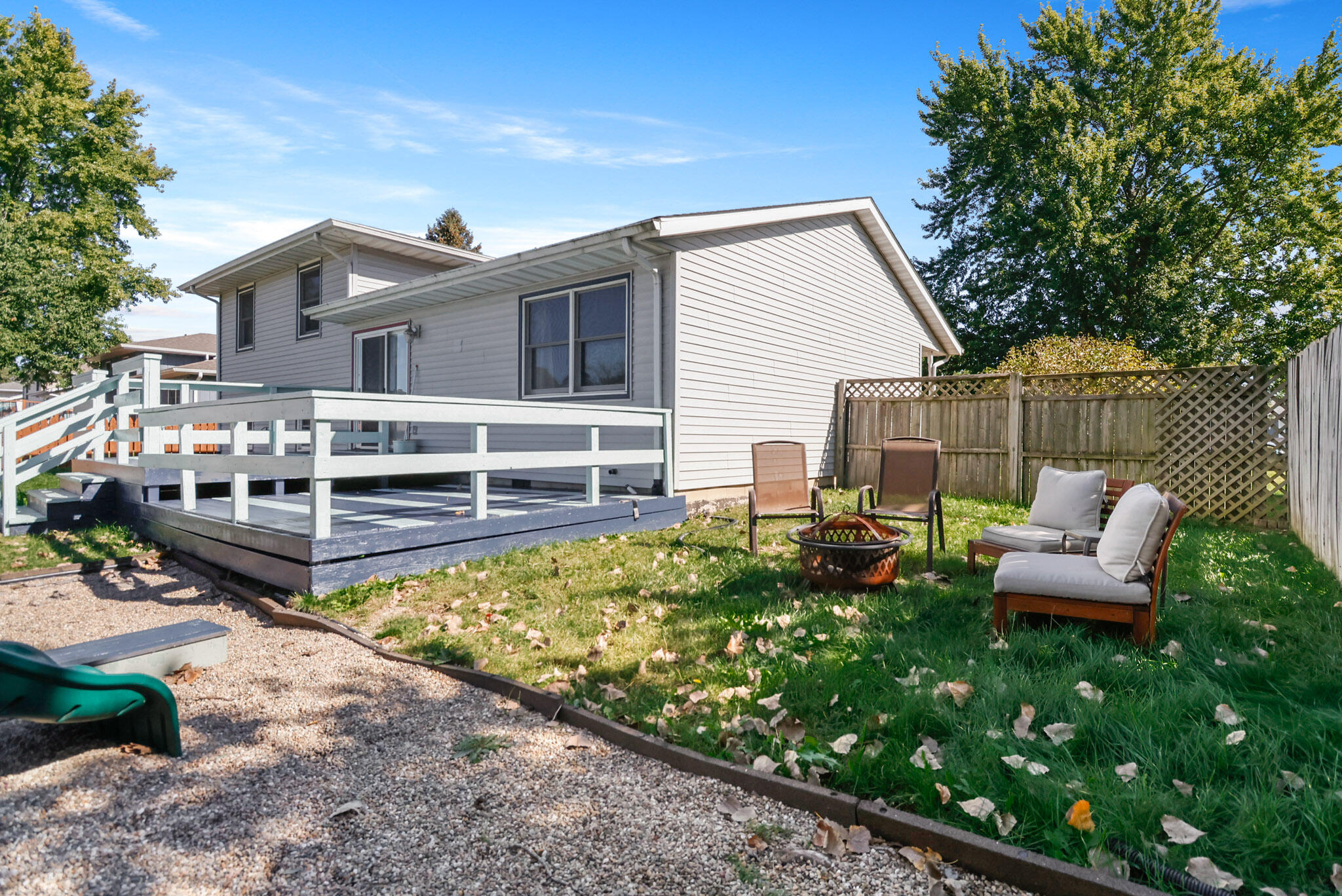 3712 Baldwin Street Portage, IN 46368 - Photo 25 of 26 a view of a house with backyard and sitting area