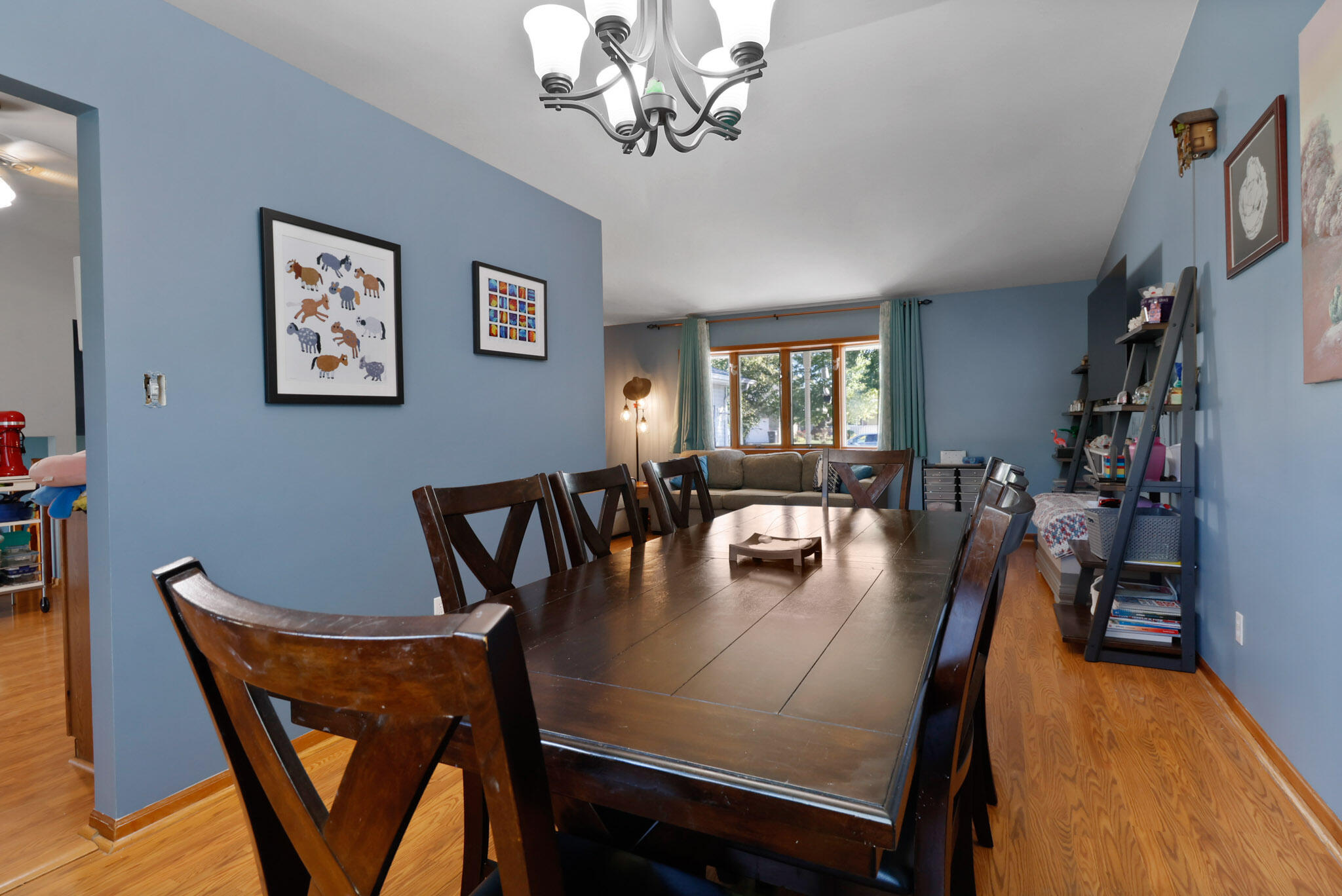 3712 Baldwin Street Portage, IN 46368 - Photo 8 of 26 a view of a dining room with furniture and wooden floor