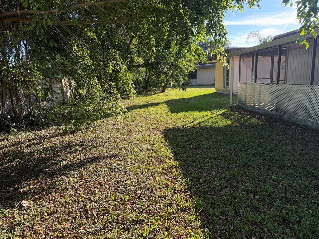 7101 Northwest 68th Street Tamarac, FL 33321 - Photo 12 of 12 a view of a yard with plants and trees