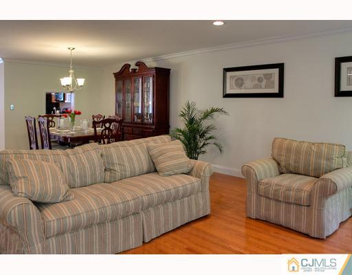 3406 Springbrook Drive Edison, NJ 08820 - Photo 5 of 10 a living room with furniture and a large mirror