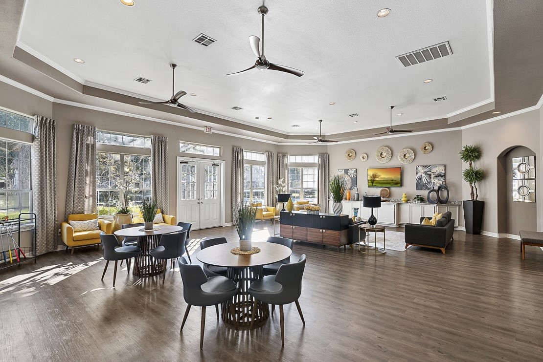 3101 Vista Drive, Unit A2 Rosenberg, TX 77471 - Photo 4 of 10 a view of a dining room with furniture window and wooden floor