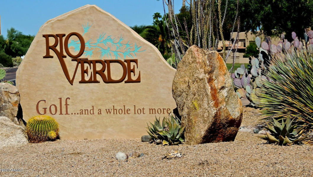 25201 North Vado Court Rio Verde, AZ 85263 - Photo 95 of 95 Rio Verde Welcome Sign