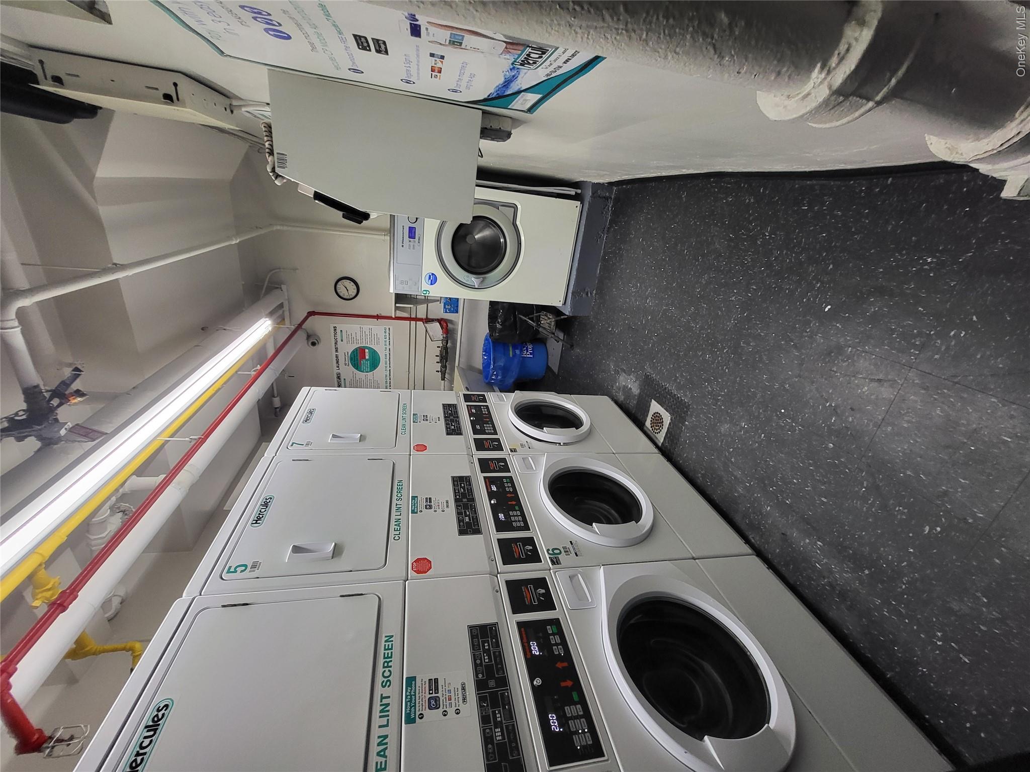 3176 Decatur Avenue, Unit 6H Bronx, NY 10467 - Photo 10 of 12 Dedicated laundry facility featuring multiple front-loading washers and stacked dryers