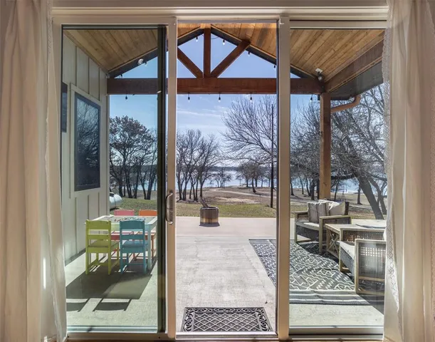 a view of snow on the side of the road