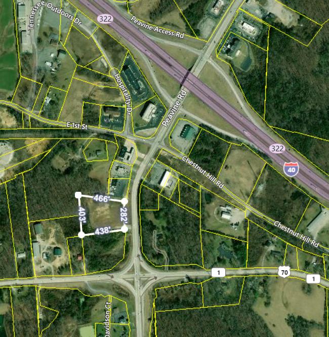 Peavine Road Crossville, TN 38555 - Photo 2 of 9 Peavine Rd Aerial