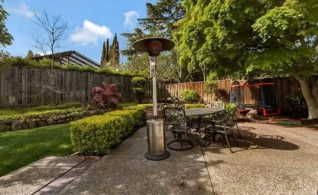 a view of outdoor space and patio