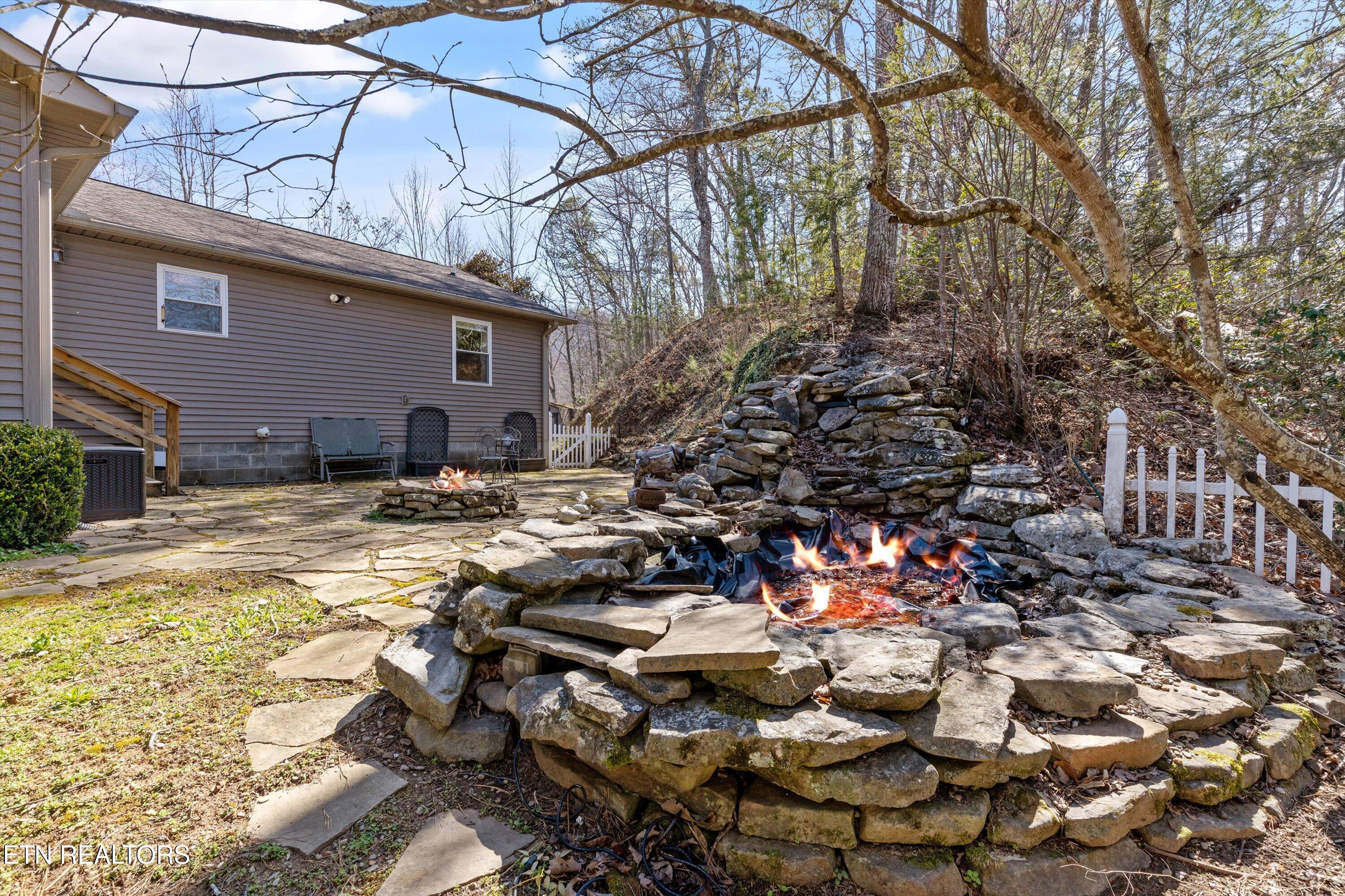 4442 Grindstone Ridge Road Pigeon Forge, TN 37863 - Photo 26 of 30 Backyard with Pond