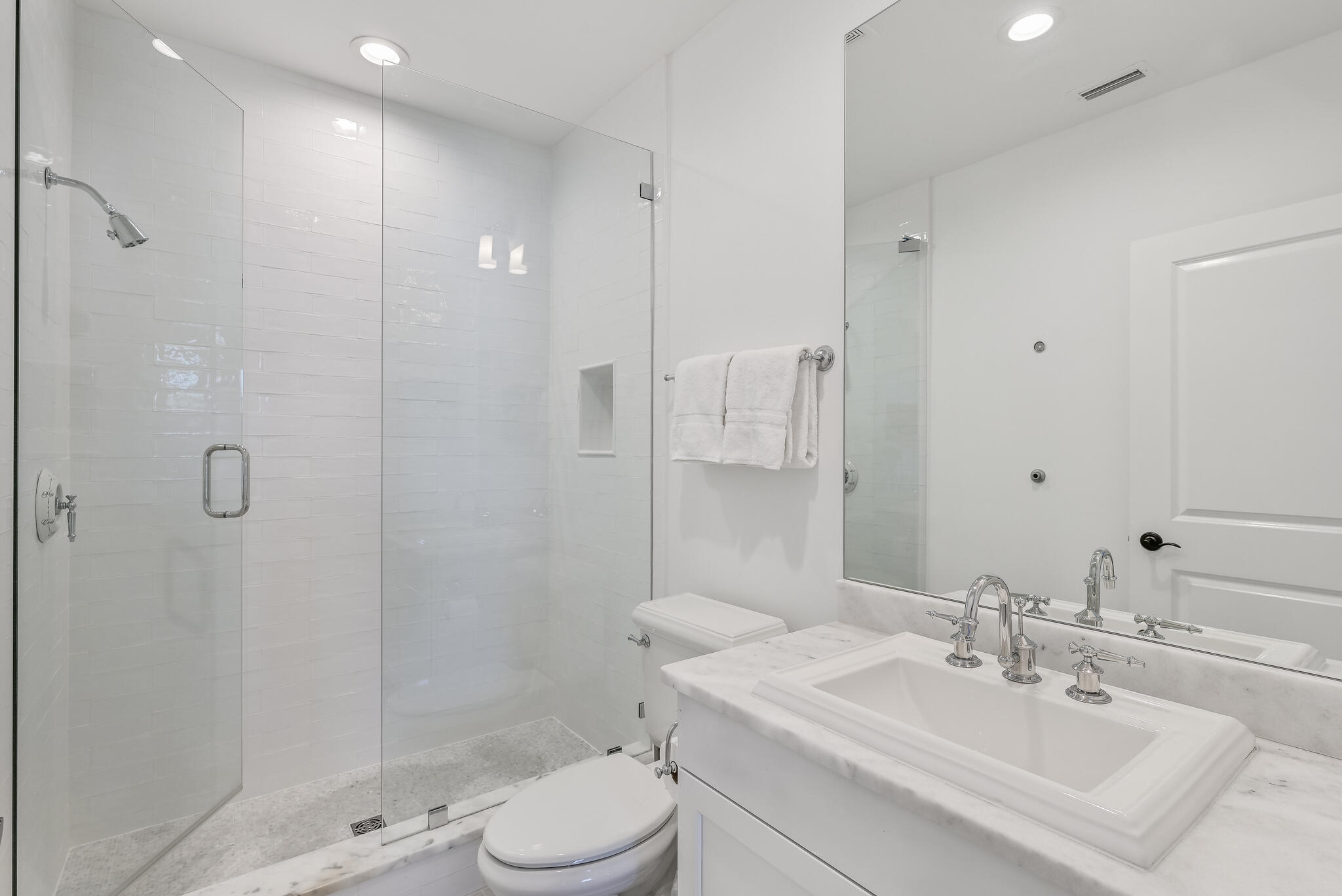 37 Compass Point Way South, Unit 108 Inlet Beach, FL 32461 - Photo 31 of 65 a bathroom with a sink toilet and shower