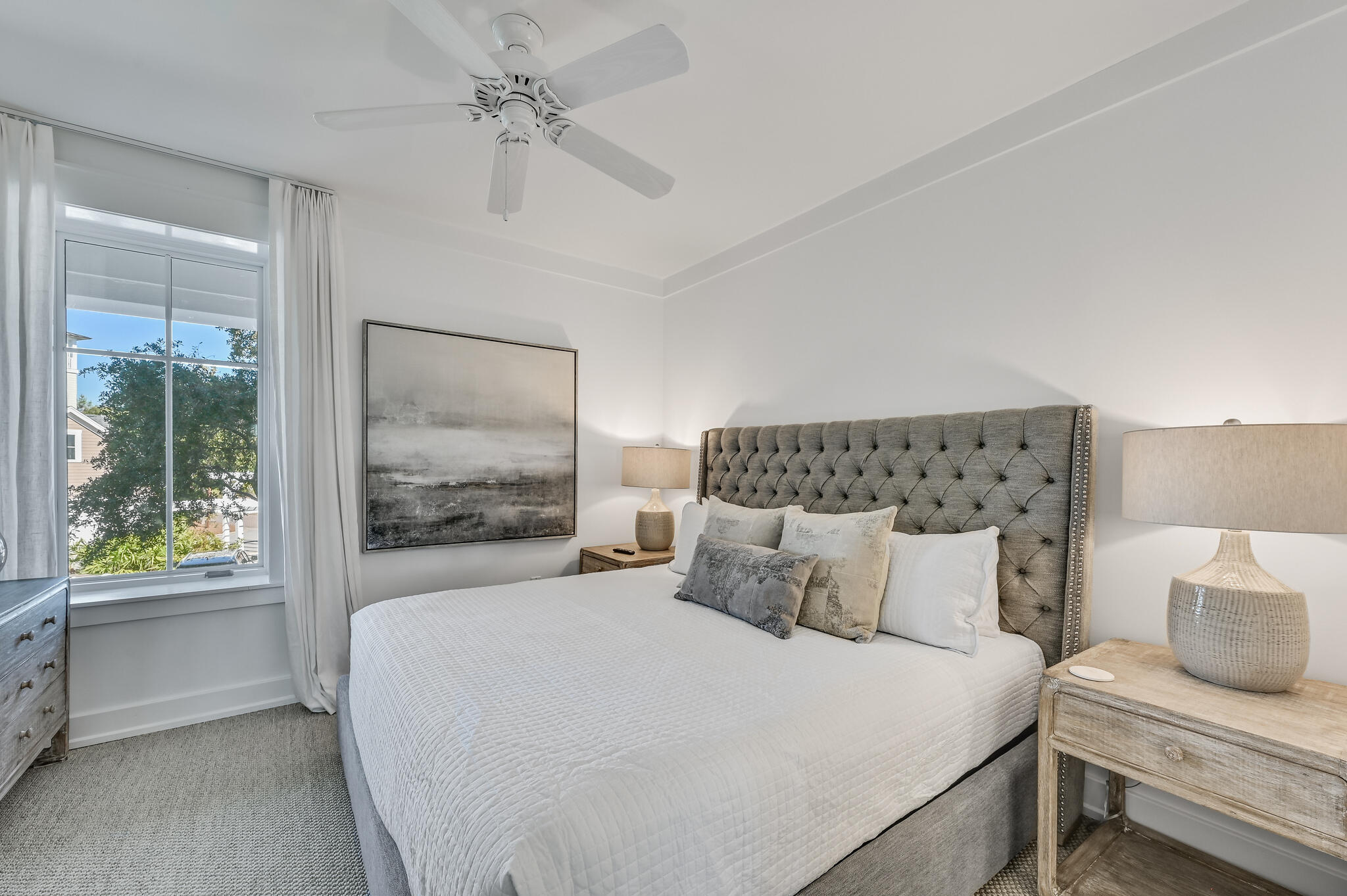 37 Compass Point Way South, Unit 108 Inlet Beach, FL 32461 - Photo 32 of 65 a bedroom with a bed and a window