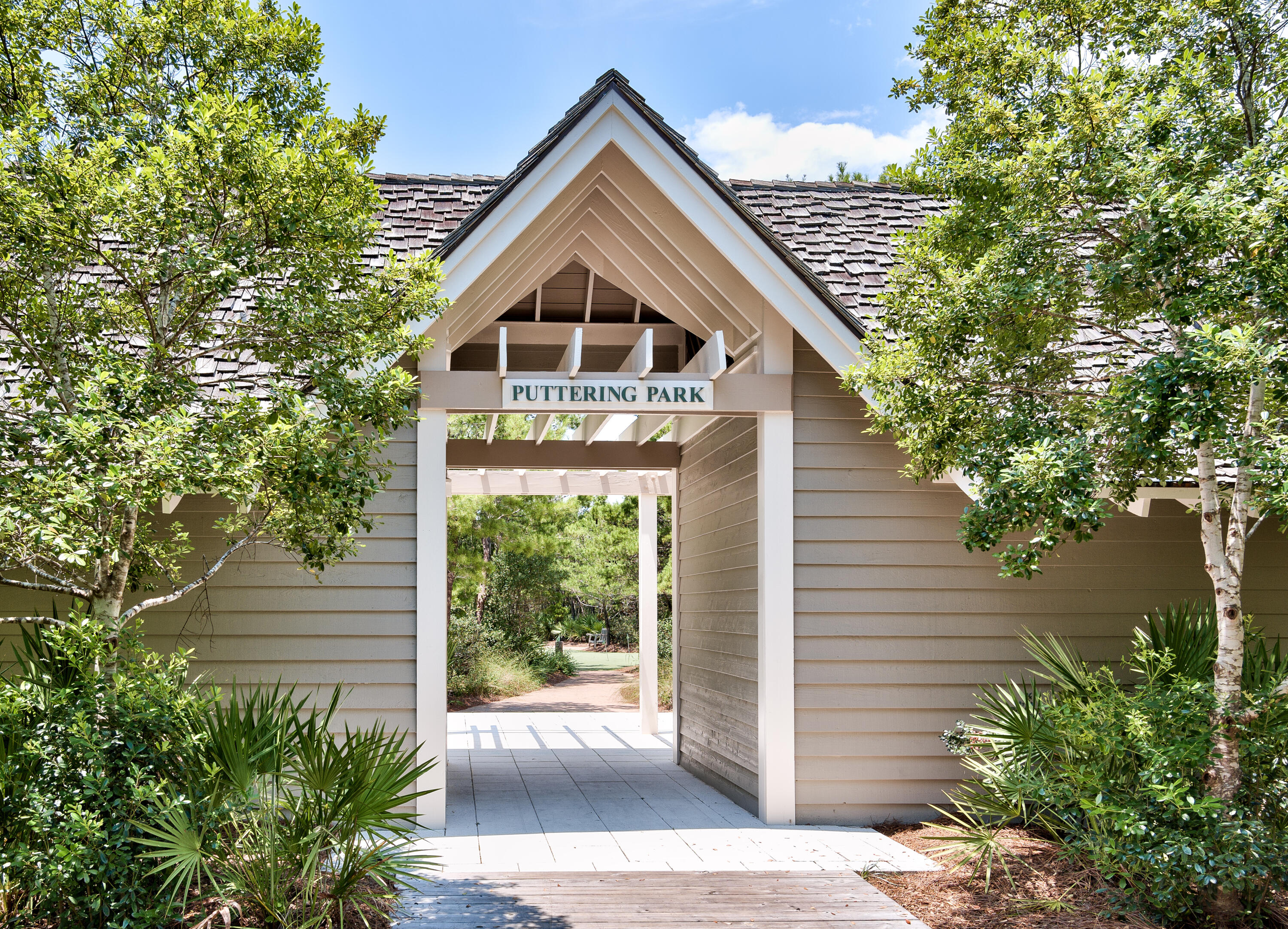 37 Compass Point Way South, Unit 108 Inlet Beach, FL 32461 - Photo 45 of 65 a front view of a house with a yard