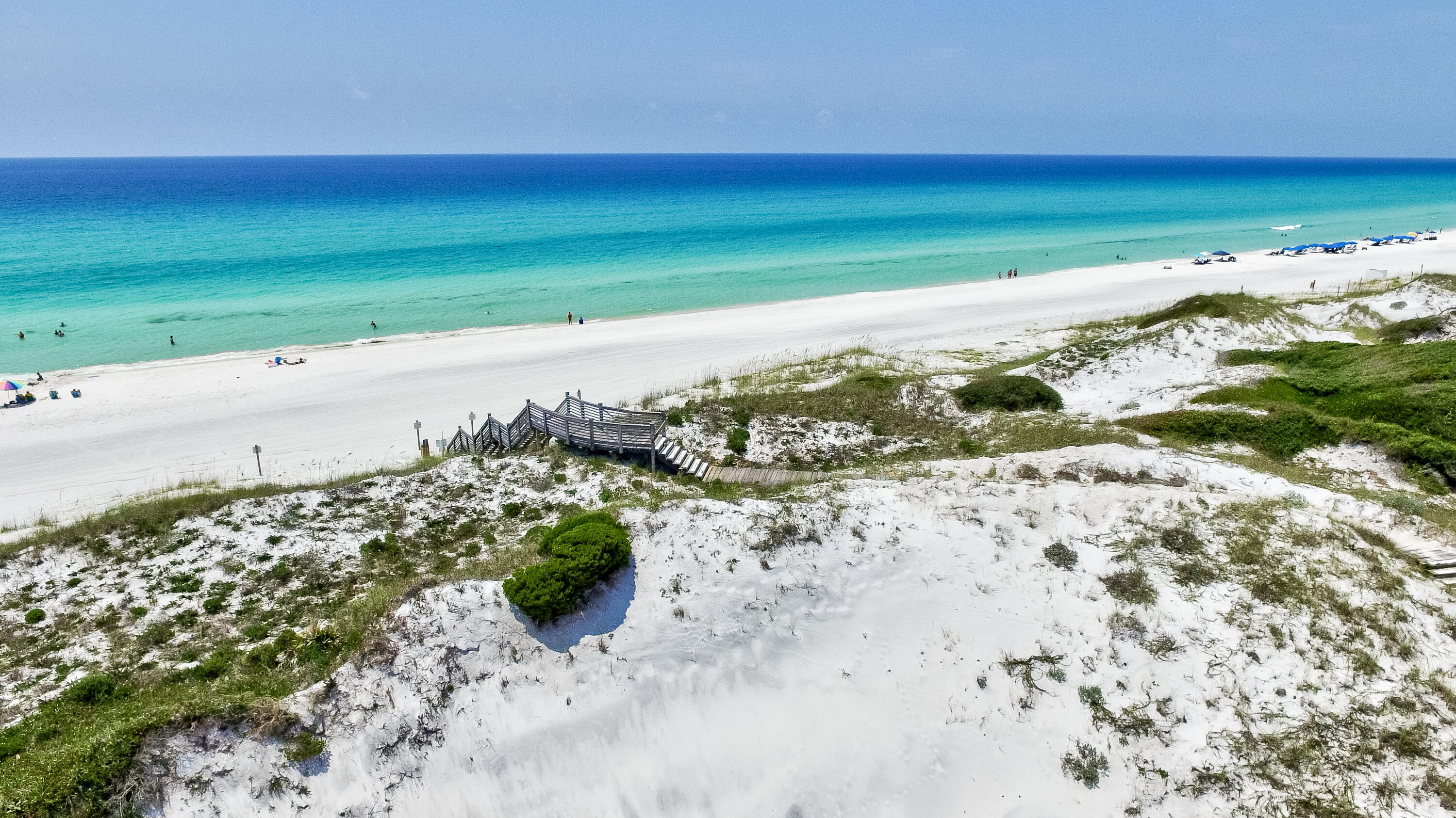 37 Compass Point Way South, Unit 108 Inlet Beach, FL 32461 - Photo 48 of 65 a view of a yard with an ocean view