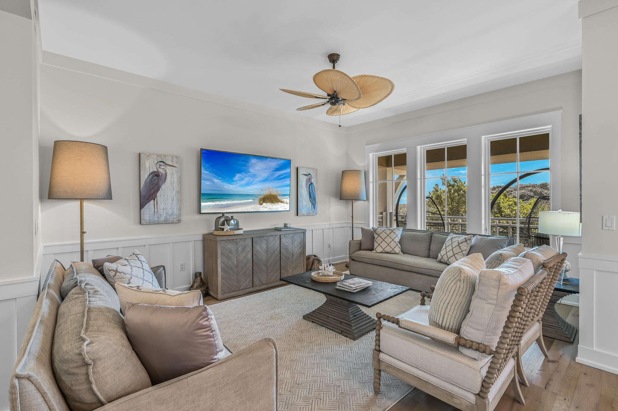 37 Compass Point Way South, Unit 108 Inlet Beach, FL 32461 - Photo 65 of 65 a living room with furniture and a lamp