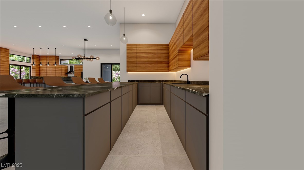 Undisclosed Address Henderson, NV 89012 - Photo 7 of 10 RENDERING. Large bar area centrally located between dining room and great room.