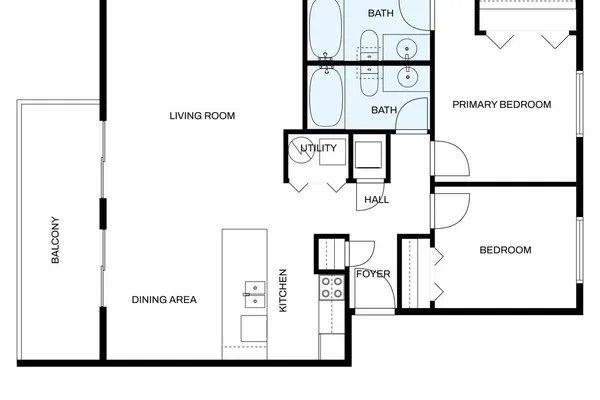 a kitchen with a sink refrigerator and microwave