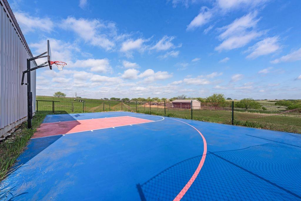 461 Pearson Ranch Road Azle, TX 76020 - Photo 5 of 40 Basketball, Pickleball, use this fun sports court for your specific needs.