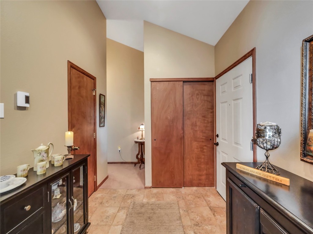 3710 Ryan Gulch Road, Unit 3710 Silverthorne, CO 80498 - Photo 16 of 50 a spacious bathroom with a granite countertop sink a mirror and a shower