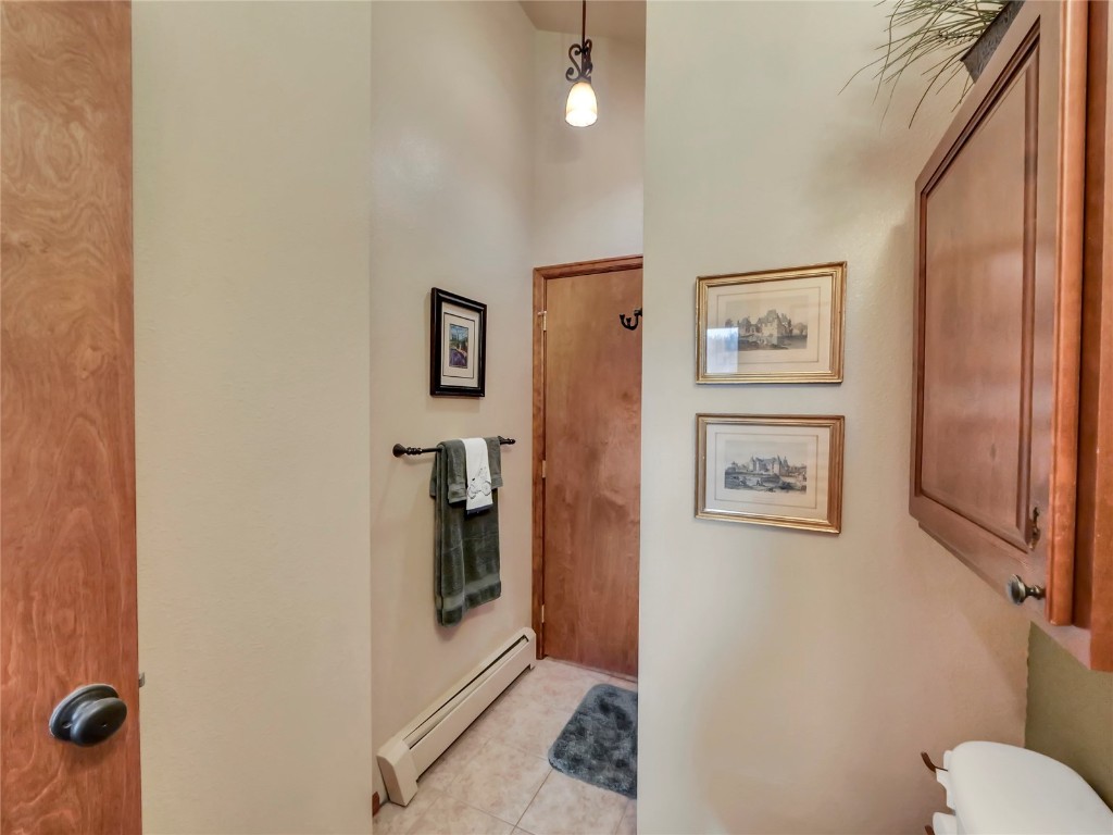 3710 Ryan Gulch Road, Unit 3710 Silverthorne, CO 80498 - Photo 35 of 50 a bathroom with a shower and toilet