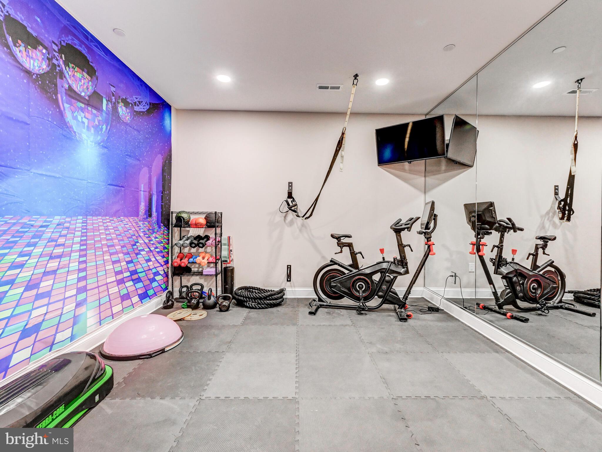 11707 Manor Road Glen Arm, MD 21057 - Photo 34 of 43 a view of a room with gym equipment