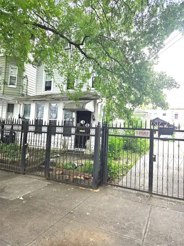 a front view of a house with balcony