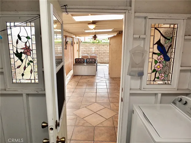 a view of a storage & utility room