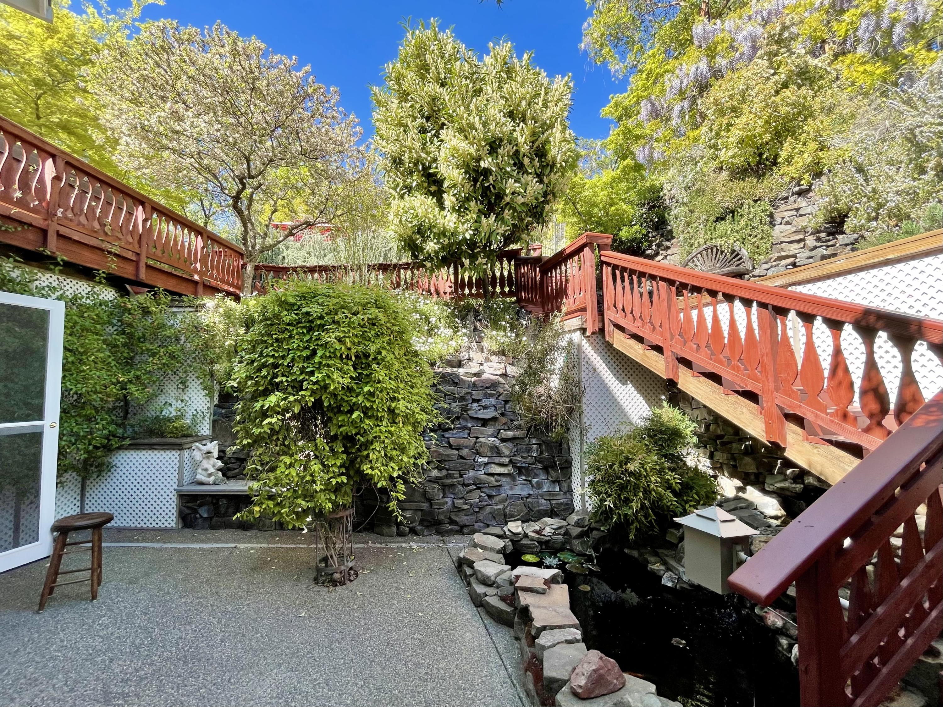 3110 Anderson Creek Road Talent, OR 97540 - Photo 36 of 58 Pond & patio