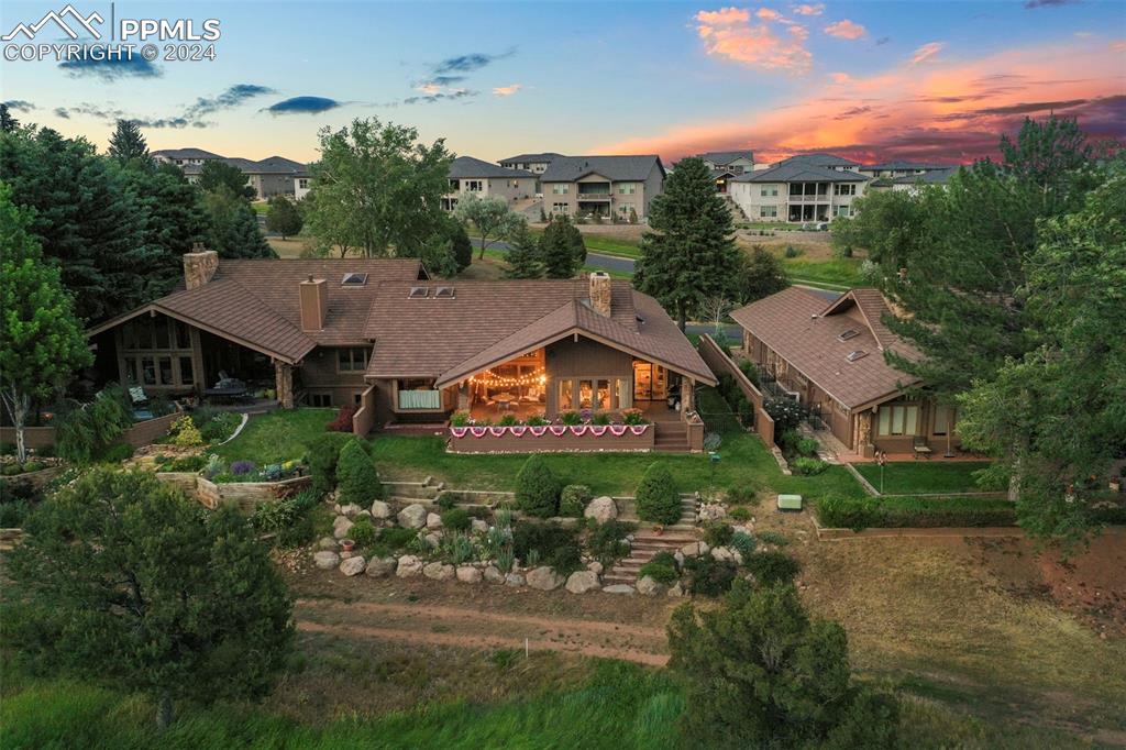 3130 Camels Ridge Lane Colorado Springs, CO 80904 - Photo 35 of 35 an aerial view of a house
