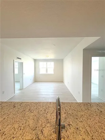 a view of empty room