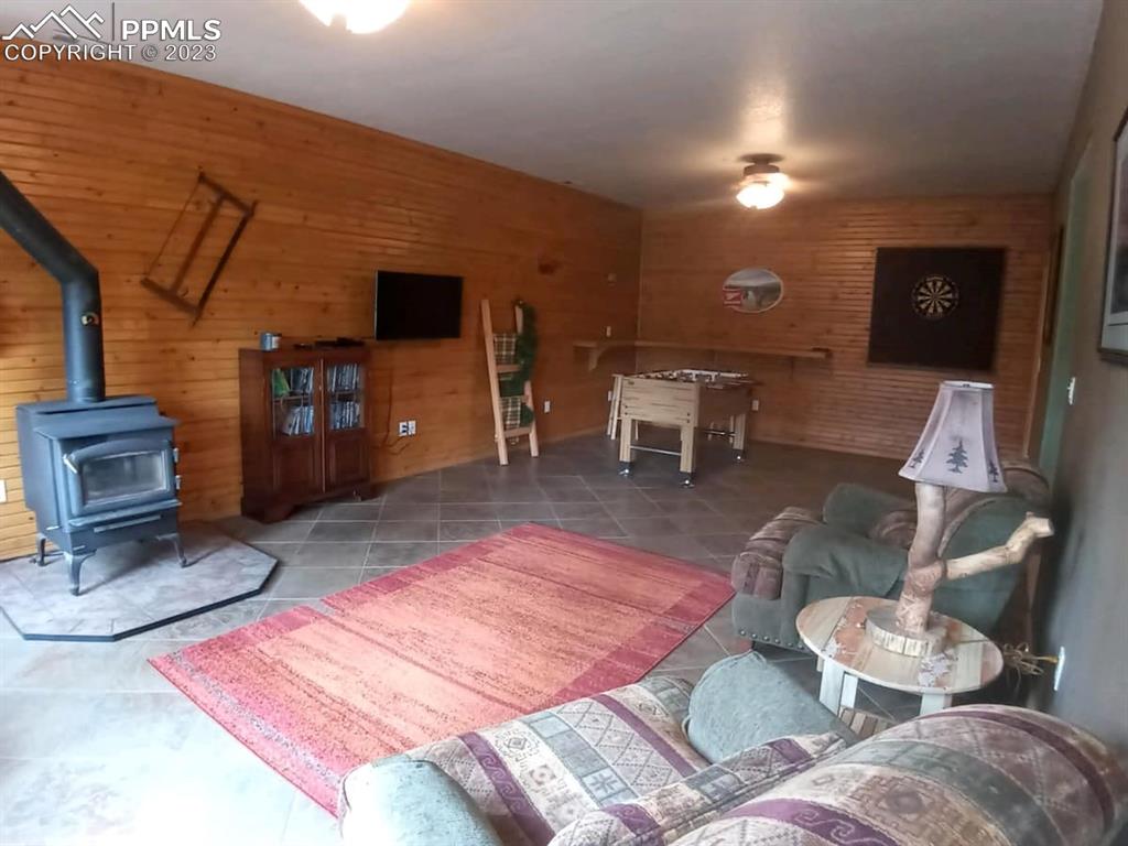 238 Aspen Circle Divide, CO 80814 - Photo 38 of 42 a living room with furniture and a rug