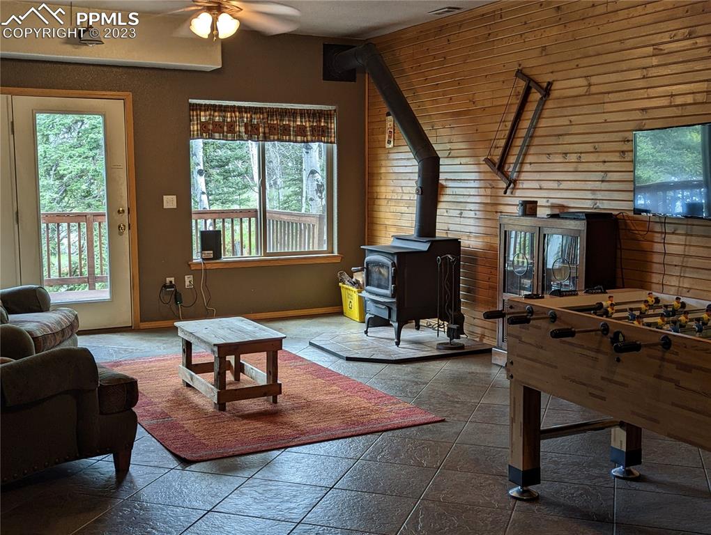 238 Aspen Circle Divide, CO 80814 - Photo 39 of 42 a living room with furniture a rug and a window