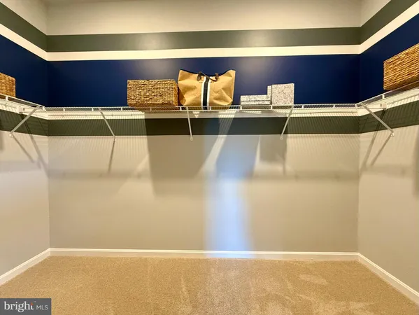 a view of walk in closet