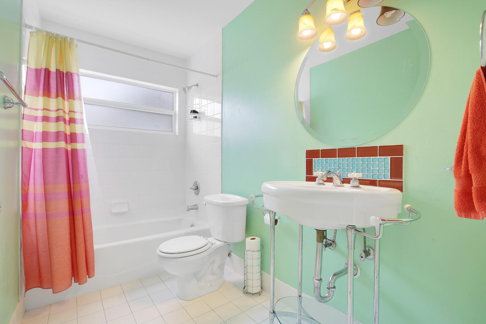 2144 Park Place Boca Raton, FL 33486 - Photo 15 of 20 a bathroom with a sink toilet and shower