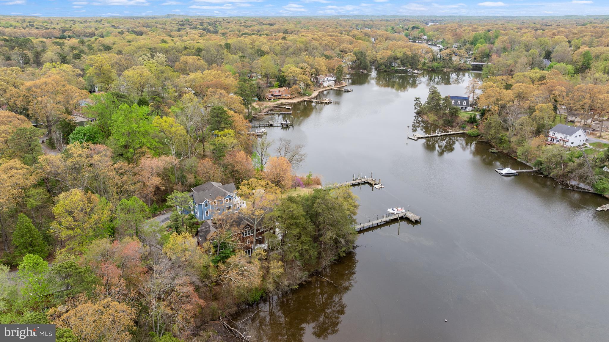 322 Piney Point Road Pasadena, MD 21122 - Photo 46 of 50 an aerial view of residential house with outdoor space
