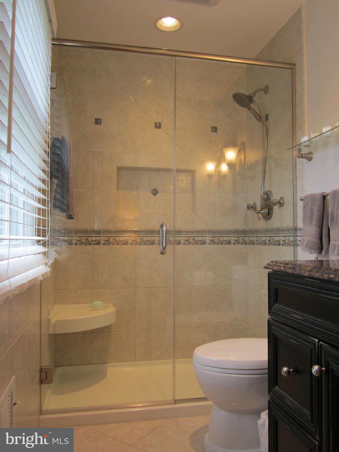 1113 Peachtree Road Fallston, MD 21047 - Photo 21 of 30 a bathroom with a toilet and a shower