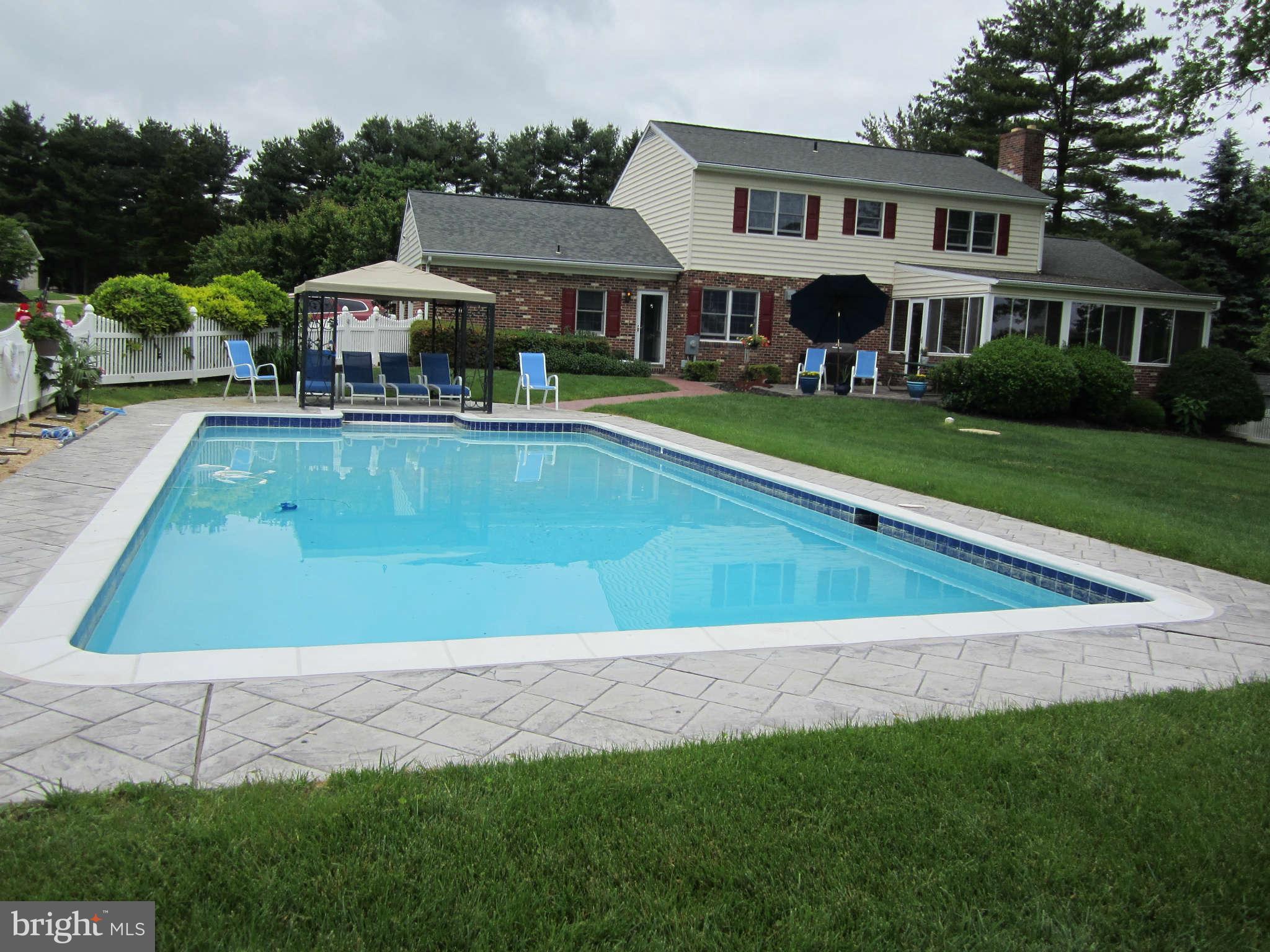 1113 Peachtree Road Fallston, MD 21047 - Photo 27 of 30 a view of an house with swimming pool and chairs