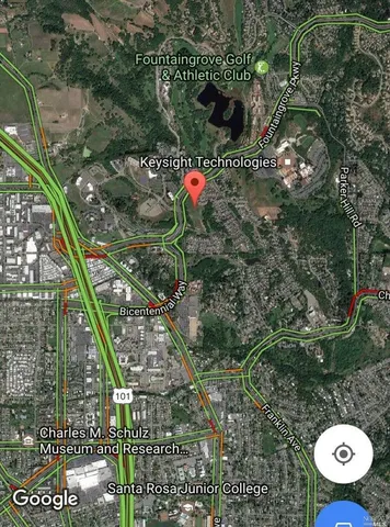 a bird view of a house