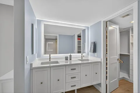 a view of a garden from a living room